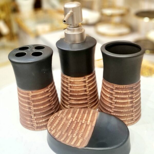 4-piece luxury bathroom set