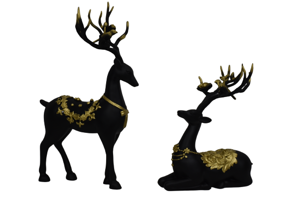 Resin Swamp Deer Set
