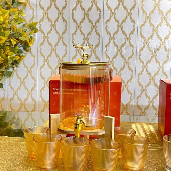 Beverage-Plain-Dispenser-7 pc set-1